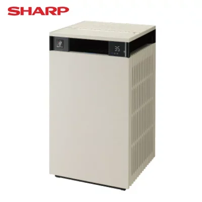 全新特價出清【SHARP夏普】27坪Purefit自動除菌離子空氣清淨機(奶油白) FP-S90T-W