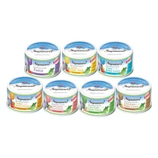 【Signature7心寵】燉肉點心貓罐 70g*24罐組(貓罐、貓副食罐、貓濕糧)