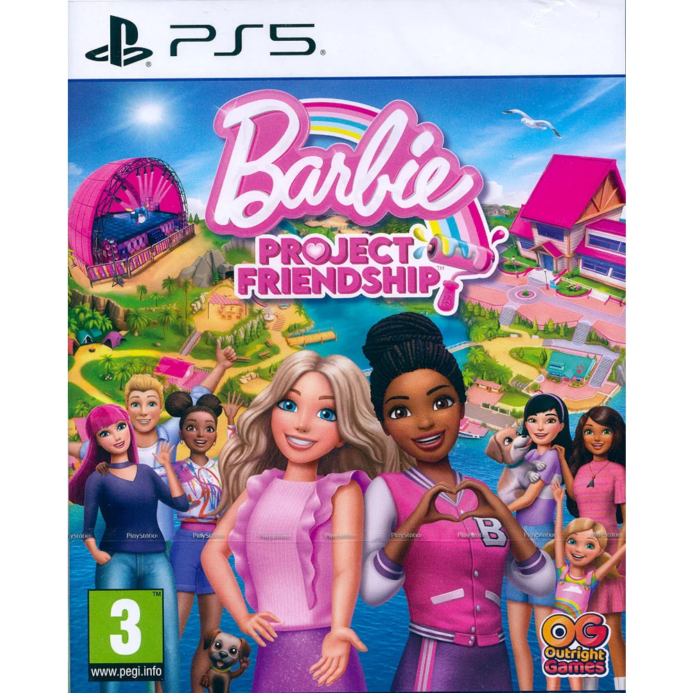 PlayStation PS5《芭比:友誼計畫 BARBIE PROJECT FRIENDSHIP》中英文歐版