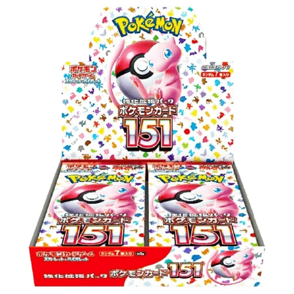 【POKEMON 精靈寶可夢】POKEMON精靈寶可夢卡牌151一五一強化擴充包 未拆封原盒